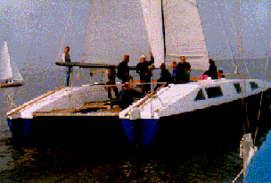 Sail catamaran